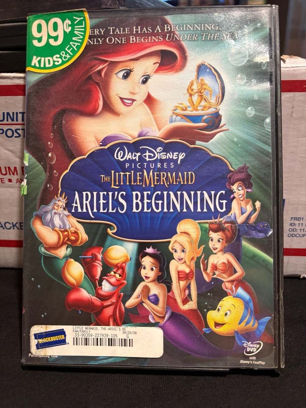 The Little Mermaid - Ariel's Beginning DVD